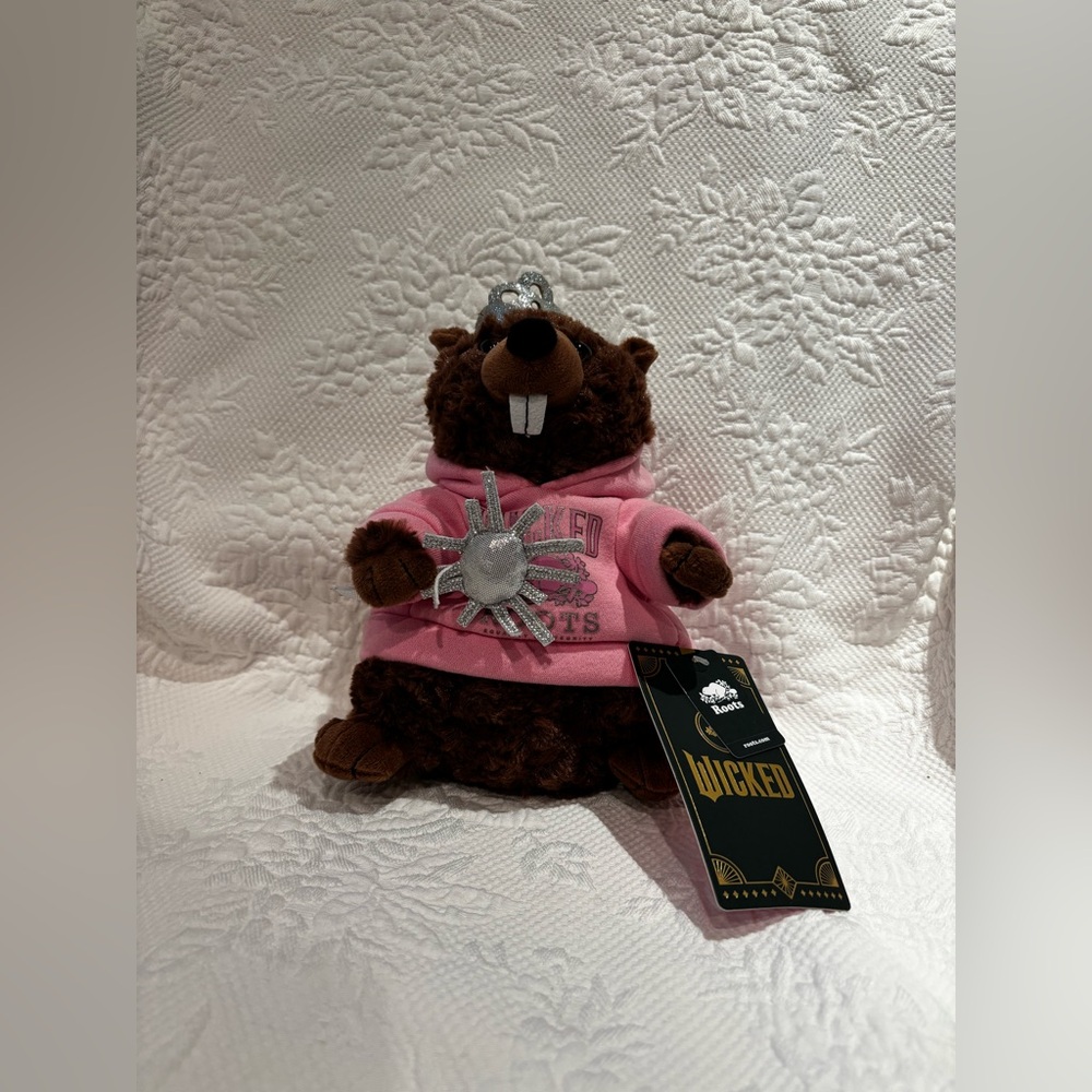 Roots x Wicked Galinda Beaver Plushie